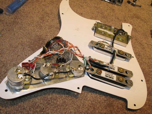 Xhefri S Guitars Custom Guitar Wiring